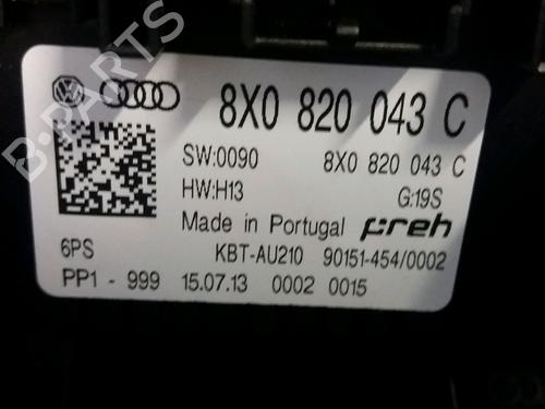 Climate control AUDI A1 Sportback (8XA, 8XF) 1.6 TDI | BP9377712I5 