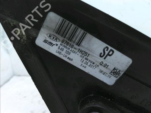 Left mirror KIA PRO CEE'D (ED) 1.6 CRDi 115 | BP17781184C26 