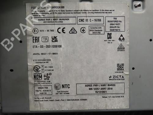 Radio PEUGEOT PARTNER Box Body/MPV (K9) 1.5 BlueHDi 100 | BP30840316E6 