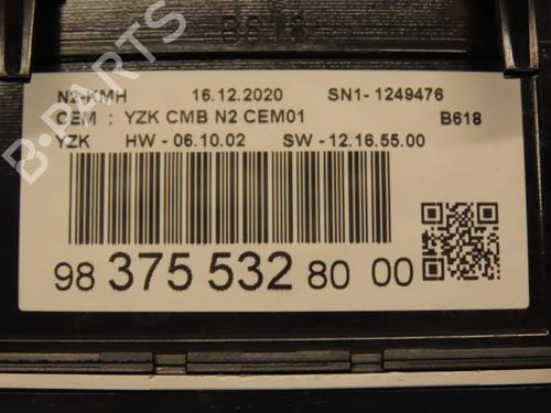 Used Instrument cluster CITROËN C3 III (SX) 1.5 BlueHDi 100 (SXYHYP, SXYHTU) (102 hp) 27666002