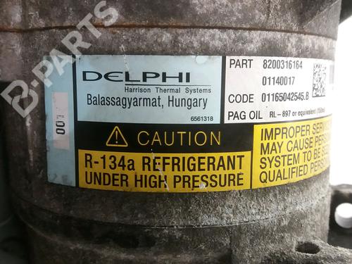AC compressor RENAULT MEGANE II (BM0/1_, CM0/1_) 1.4 16V (BM0B, CM0B) | BP9388062M34 
