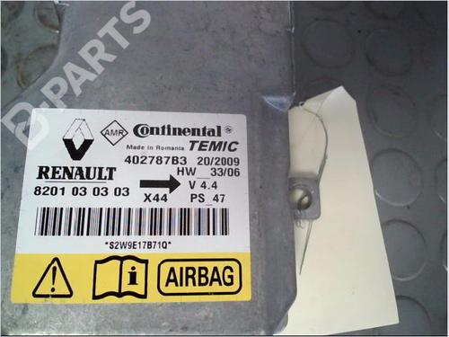 ECU airbags RENAULT TWINGO II (CN0_) 1.2 16V (CN0K, CN0V, CN0A) | BP9821803M53 