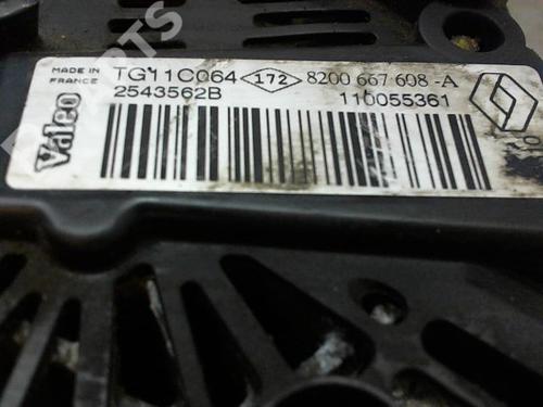 Alternator NISSAN NOTE (E11, NE11) 1.5 dCi | BP9383872M7 