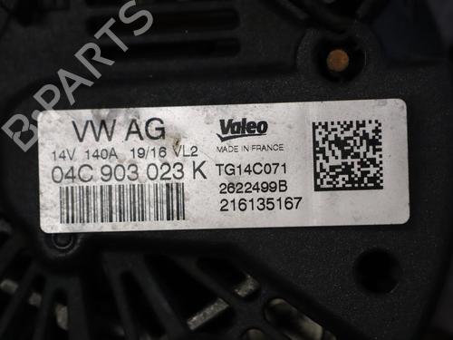 Used Alternator Alternator VW GOLF VII (5G1, BQ1, BE1, BE2) 1.2 TSI (105 hp) 40051373 40051373