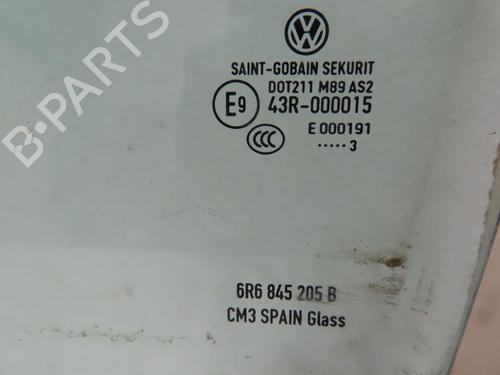 Used Rear left door window VW POLO V (6R1, 6C1) 1.2 (60 hp) 31276584