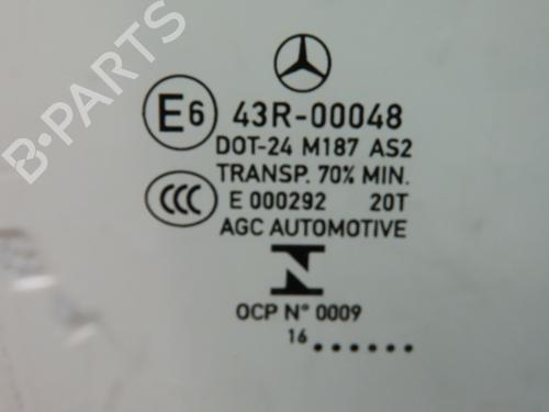 Used Rear right door window MERCEDES-BENZ A-CLASS (W176) A 180 (176.042) (122 hp) 31030663
