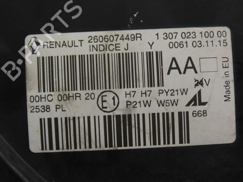 Left headlight RENAULT MEGANE III Hatchback (BZ0/1_, B3_) 1.5 dCi (BZ09, BZ0D, BZ1W, BZ29, BZ14) | BP23099098C28 