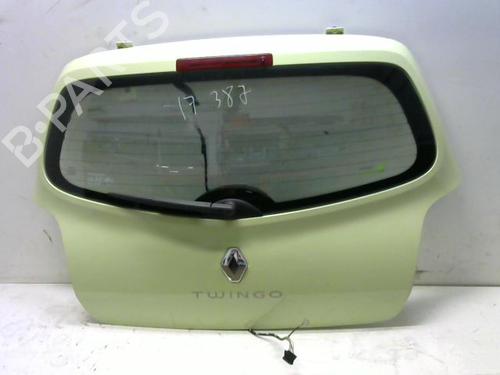 Used Tailgate RENAULT TWINGO II (CN0_) 1.2 (CN0D) (58 hp) 9373721