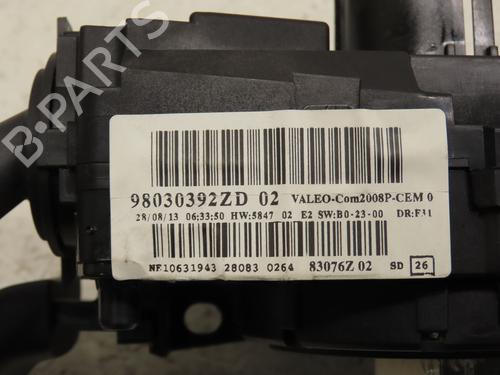 Used Steering column stalk PEUGEOT 2008 I (CU_) 1.6 HDi (114 hp) 29380241