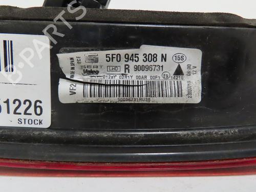 Used Right tailgate light SEAT LEON ST (5F8) 1.0 TSI (115 hp) 32200355