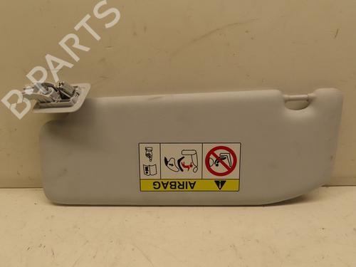 Right sun visor PEUGEOT 2008 I (CU_) 1.6 BlueHDi 120 | BP29577623I2 