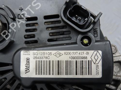 Alternator RENAULT CLIO II (BB_, CB_) 1.5 dCi (BB3N, CB3N) | BP18124403M7 