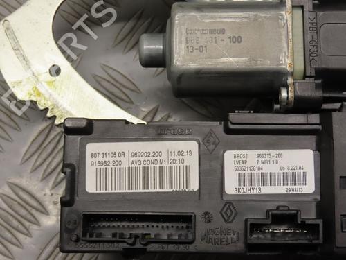 Front left window mechanism RENAULT SCÉNIC III (JZ0/1_) 1.5 dCi | BP21113343C22 