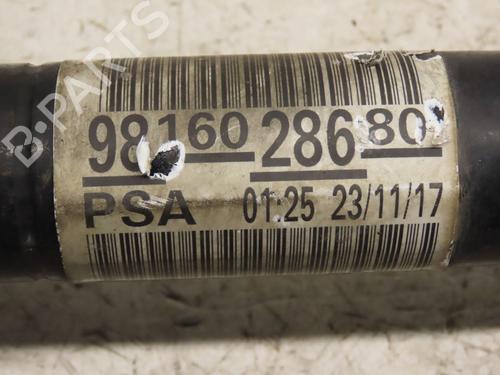 Used Right front driveshaft PEUGEOT 208 I (CA_, CC_) 1.6 HDi / BlueHDi 75 (75 hp) 30486621
