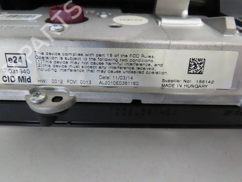 Display monitor BMW 1 (F20) 118 d | BP32432336C48