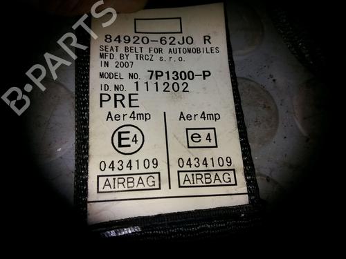 Front right seatbelt SUZUKI SWIFT III (MZ, EZ) 1.3 DDiS (RS413D) | BP23154834I25 - Image 2