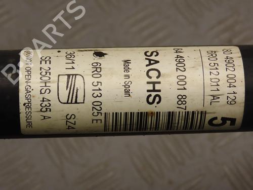 Used Left rear shock absorber SEAT IBIZA IV (6J5, 6P1) 1.6 TDI (90 hp) 25480161
