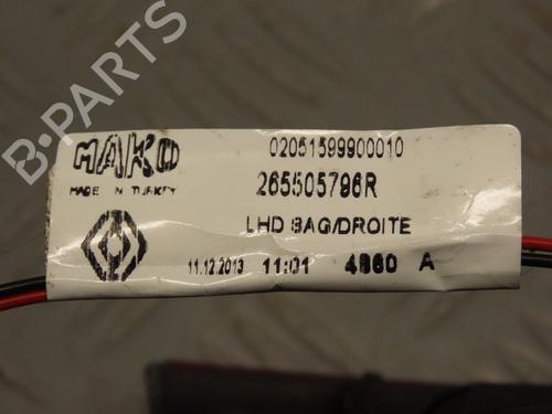 Used Right tailgate light RENAULT CLIO IV (BH_) 1.5 dCi 75 (75 hp) 17782604