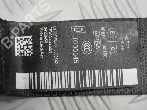 Front right seatbelt CITROËN C3 II (SC_) 1.0 VTi 68 | BP31843635I25 - Image 4