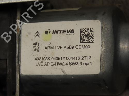 Front left window mechanism PEUGEOT PARTNER Tepee 1.6 HDi 90 | BP29643728C22 