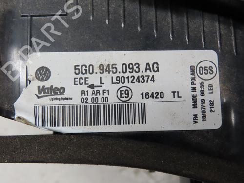 Venstre baglygte bagklap VW GOLF VII (5G1, BQ1, BE1, BE2) 1.6 TDI | BP29469024C79 