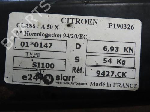 Trækkugle/Mekanisme CITROËN DS3 (SA_) 1.6 HDi 110 (112 hp) 29264192
