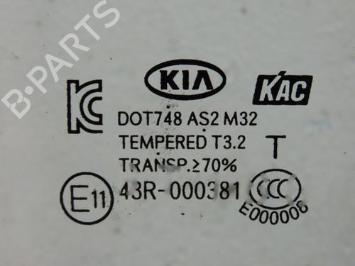 Rear right door window KIA PICANTO II (TA) 1.0 | BP21787834C21