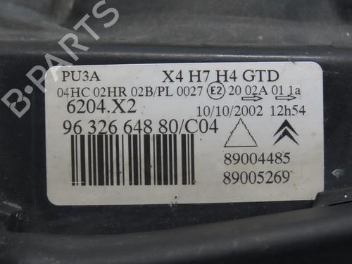 Left headlight CITROËN C5 I (DC_) 2.0 HDi (DCRHZB, DCRHZE) | BP17782496C28 