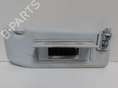 Høyre solskjerm PEUGEOT 208 I (CA_, CC_) 1.6 HDi (114 hp) 32873249