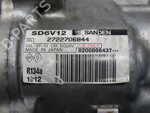 AC compressor RENAULT MODUS / GRAND MODUS (F/JP0_) 1.5 dCi (FP0F, JP0F) | BP17777023M34