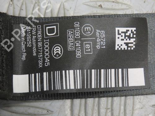 Front right seatbelt CITROËN DS3 (SA_) 1.6 THP 155 | BP26061561I25 - Image 4