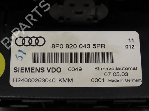 Climate control AUDI A3 (8P1) 2.0 TDI 16V | BP9386291I5 