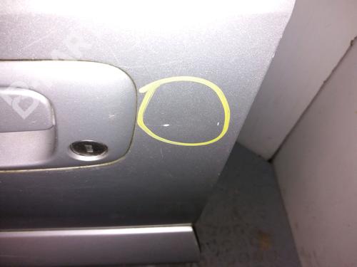Left front door OPEL ZAFIRA A MPV (T98) 2.0 DTI 16V (F75) | BP9384788C2 