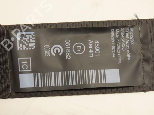Used Front right seatbelt OPEL COMBO Box Body/MPV (K9) 1.5 D (131 hp) 29345768