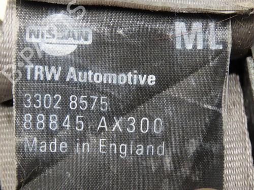 Rear left belt tensioner NISSAN MICRA III (K12) 1.2 16V | BP17780163C89 