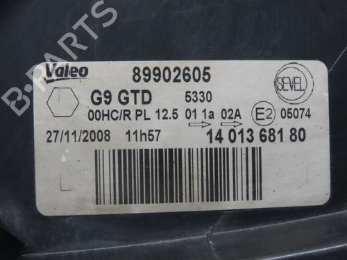 Optica esquerda CITROËN JUMPY II Van  | BP24018769C28 