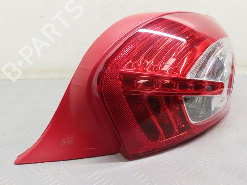 Used Right taillight PEUGEOT 208 I (CA_, CC_) 1.4 HDi (68 hp) 17782807