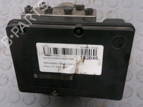 Used ABS pump MERCEDES-BENZ CLK (C209) CLK 270 CDI (209.316) (170 hp) 9387396