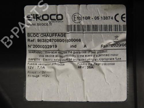 Heater blower motor CITROËN AMI (9A_) Electric (9AZ2CA) | BP36482850M62  - Image 5