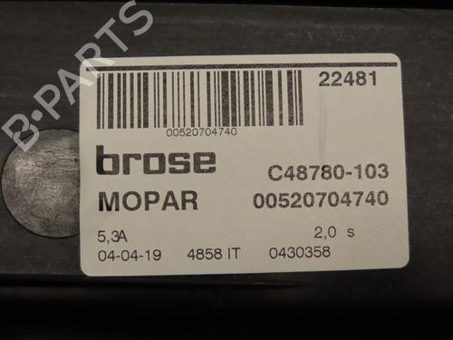 Used Rear left window mechanism FIAT 500X (334_) 1.6 D Multijet (334AXA1B, 334AXA11) (120 hp) 30189218