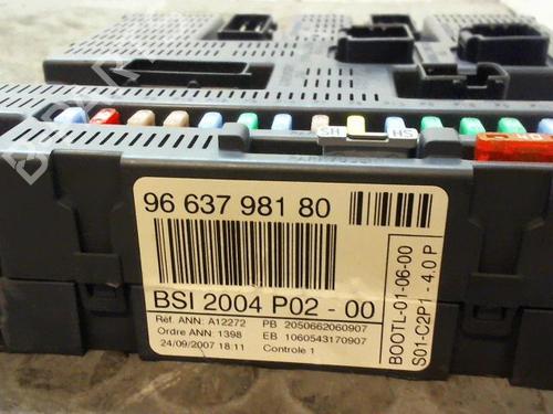 Fuse box PEUGEOT 308 I (4A_, 4C_) 1.6 HDi | BP9381353E1 