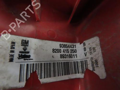 Used Left taillight Left taillight RENAULT TRAFIC II Van (FL) 2.0 dCi 115 (FL01, FL0U, FL00, FL0H, FL0M) (114 hp) 33835532 33835532