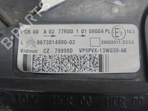 Used Left headlight CITROËN C3 II (SC_) 1.4 (73 hp) 29963633