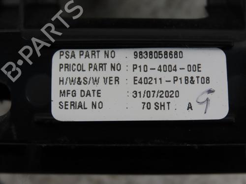 Used Instrument cluster Instrument cluster CITROËN AMI (9A_) Electric (9AZ2CA) (8 hp) 36483093 36483093