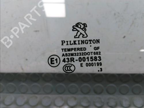 Rear left door window PEUGEOT 208 I (CA_, CC_) 1.6 HDi | BP17782192C20