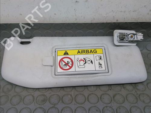 Used Right sun visor PEUGEOT 208 I (CA_, CC_) 1.2 VTi 68 / PureTech 68 (68 hp) 17782209