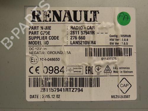 Used Radio RENAULT CLIO IV (BH_) 1.5 dCi 90 (90 hp) 19639291