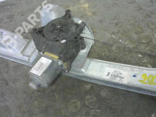 Front right window mechanism PEUGEOT 208 I (CA_, CC_) 1.4 HDi | BP9377821C23