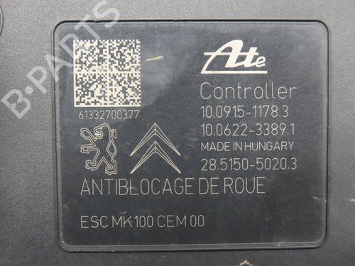 Used ABS pump CITROËN C3 II (SC_) 1.2 VTi 82 (82 hp) 31276067