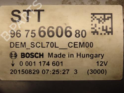 Startmotor PEUGEOT 308 II (LB_, LP_, LW_, LH_, L3_) 1.6 BlueHDi 120 (120 hp) 18824442